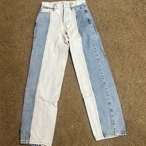 Pacsun jeans, Size 22, blue & light blue